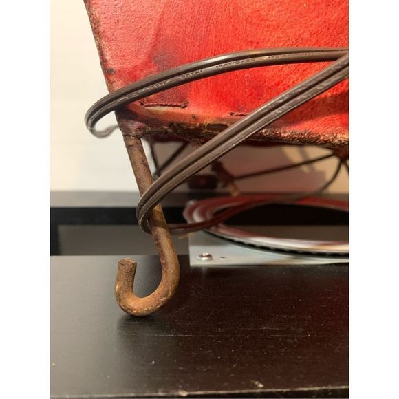 Vintage Stand / Hang Bended Flared 3 Hooks Lampshade - Picture 9 of 10